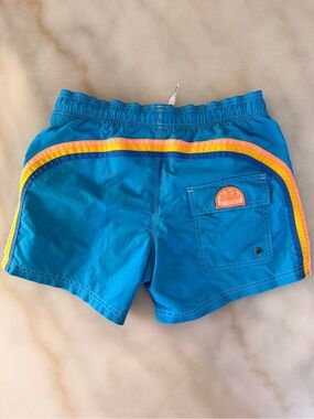 Sundek Iconic Rainbow Swim Shorts Blue XS excellent condition